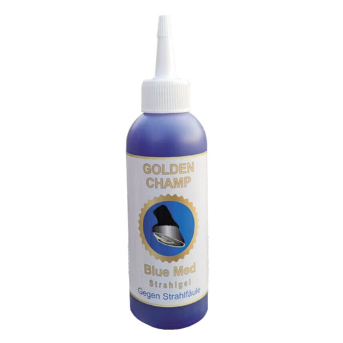 Golden Champ Blue Med Strahlgel mit Pipetten Aufsatz