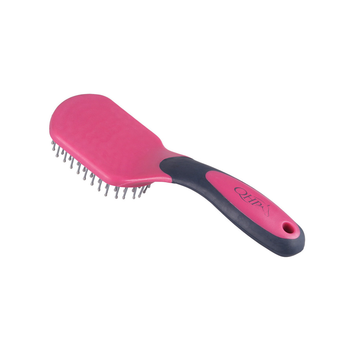 QHP Schweif- und Mähnenbürste Fuchsia/Navy