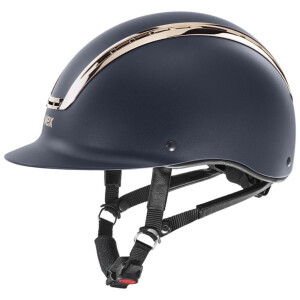 Uvex Reithelm Suxxeed Chrome navy mat coral