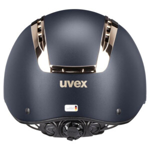 Uvex Reithelm Suxxeed Chrome navy mat coral