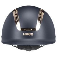 Uvex Reithelm Suxxeed Chrome navy mat coral