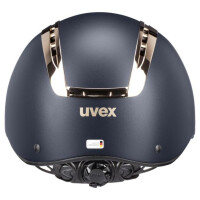 Uvex Reithelm Suxxeed Chrome navy mat coral