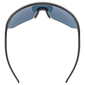 Uvex Sonnenbrille Pace One black mat mirror blue