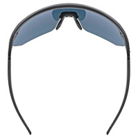 Uvex Sonnenbrille Pace One black mat mirror blue