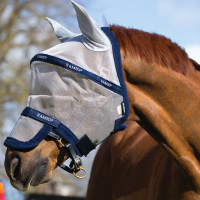 Horseware Fliegenmaske Rambo Plus silver