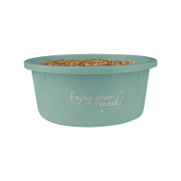 Waldhausen Futterschale Enjoy Your Snack! mit Deckel 2L