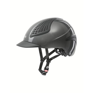 Uvex Reithelm Exxential II Shiny black-silver