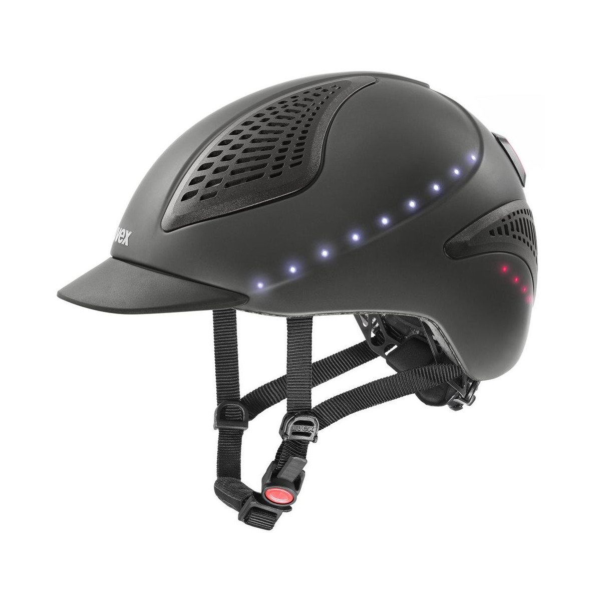 Uvex Reithelm Exxential II LED anthracite mat