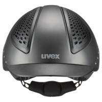 Uvex Reithelm Exxential II LED anthracite mat