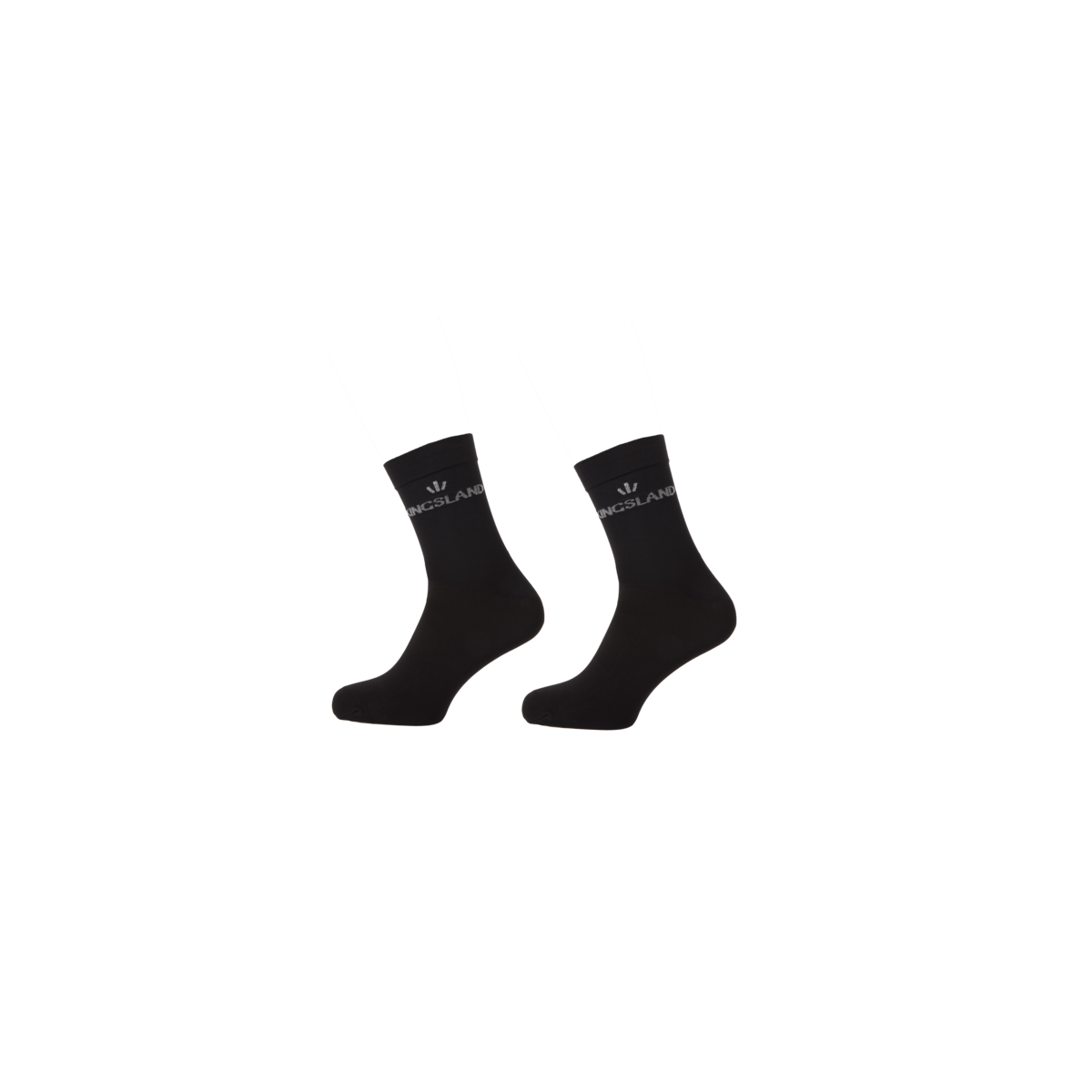 Kingsland Mona Show Socks 2er-Pack Black ONE SIZE