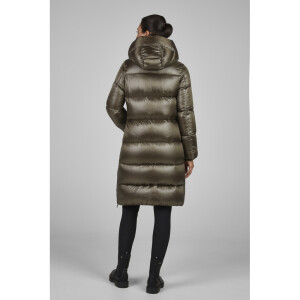 Pikeur Damen Quilted Coat slate brown