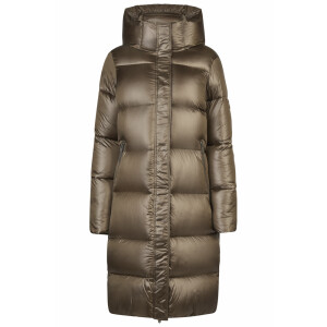 Pikeur Damen Quilted Coat slate brown