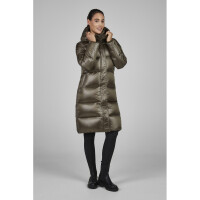 Pikeur Damen Quilted Coat slate brown