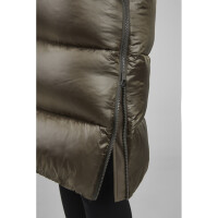 Pikeur Damen Quilted Coat slate brown