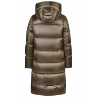 Pikeur Damen Quilted Coat slate brown