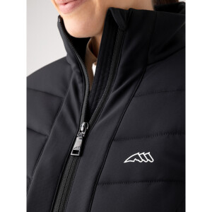Equiline Damen Softshell Jacke Entrec schwarz Airbag-kompatibel
