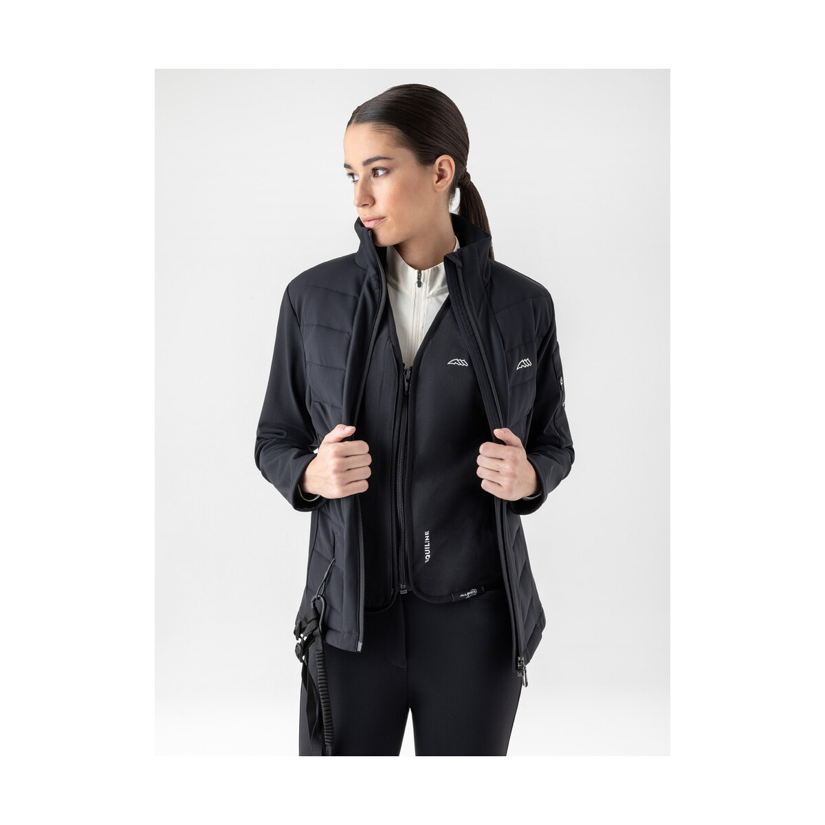 Equiline Softshell Jacke Junior Entrecj schwarz XXS...