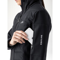Equiline Softshell Jacke Junior Entrecj schwarz XXS Airbag-kompatibel