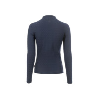 Cavallo Jacquard-Stehkragenshirt Rabia darkblue