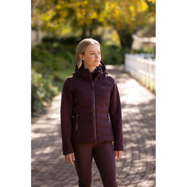 Le Mieux Brooke Wasserdichte Hybridjacke Damson
