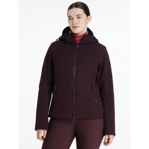 Le Mieux Brooke Wasserdichte Hybridjacke Damson