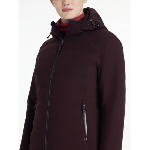 Le Mieux Brooke Wasserdichte Hybridjacke Damson