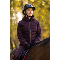 Le Mieux Brooke Wasserdichte Hybridjacke Damson
