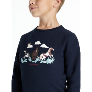 Le Mieux Mini Poppy Langarmtop Navy