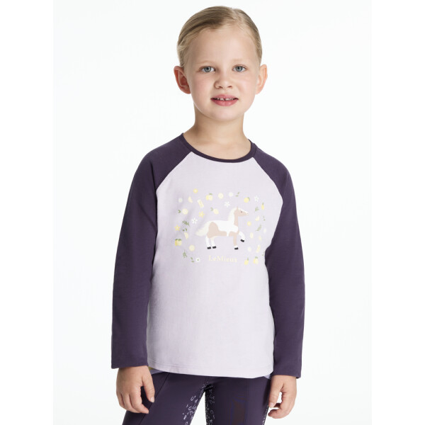 Le Mieux Mini Jamie Lemon Langarmtop Lilac