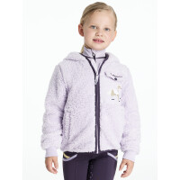 Le Mieux Mini Teagan Lemon Fleece Jacke Flieder