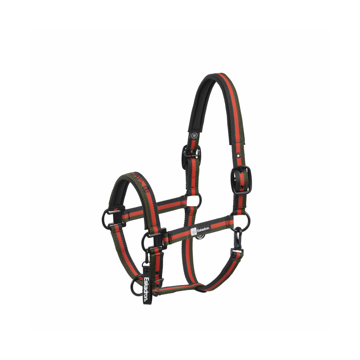 Eskadron Halfter Doubel Pin Dynamic 25 A/w black Vollblut