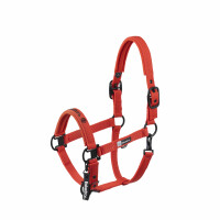 Eskadron Halfter Doubel Pin Dynamic 25 A/w poppy red Vollblut