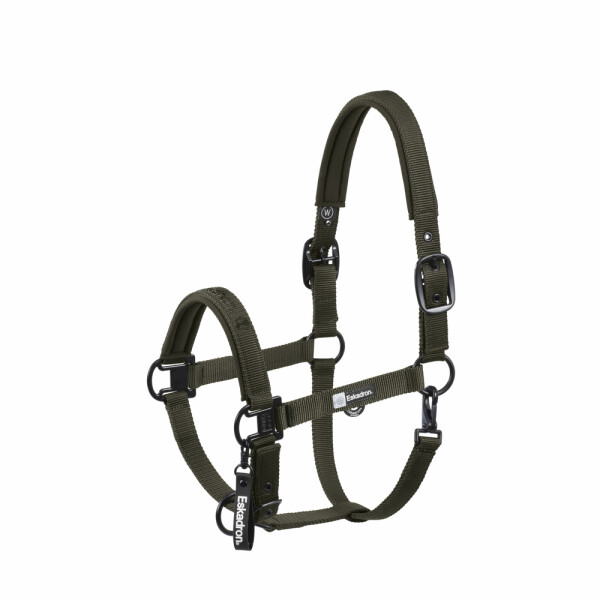 Eskadron Halfter Doubel Pin Dynamic 25 A/w deep green Vollblut