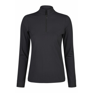 Pikeur Damen Zip Shirt black