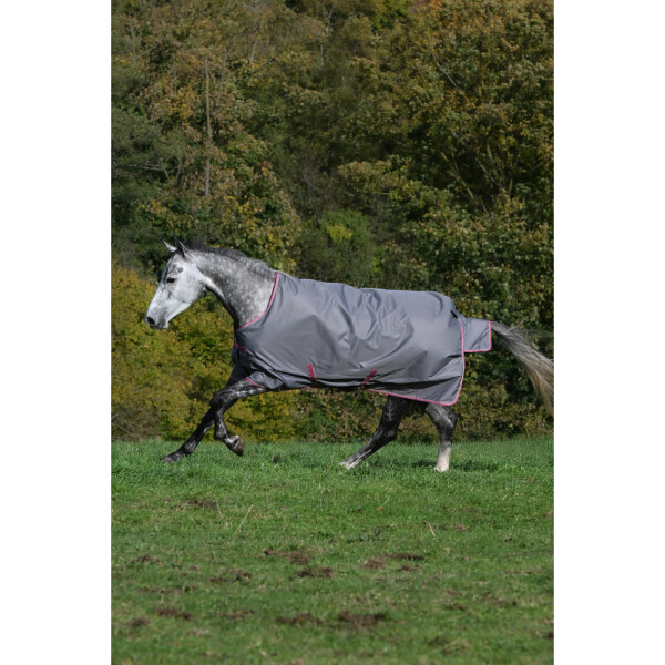 Bucas Outdoordecke Freedom Turnout 150 g smoke grey 135 cm