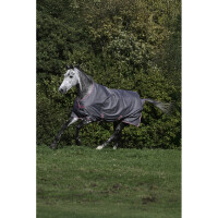 Bucas Outdoordecke Freedom Turnout 150 g smoke grey 155 cm
