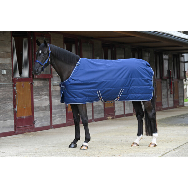 Bucas Stalldecke Quilt 300 g Stay Dry navy