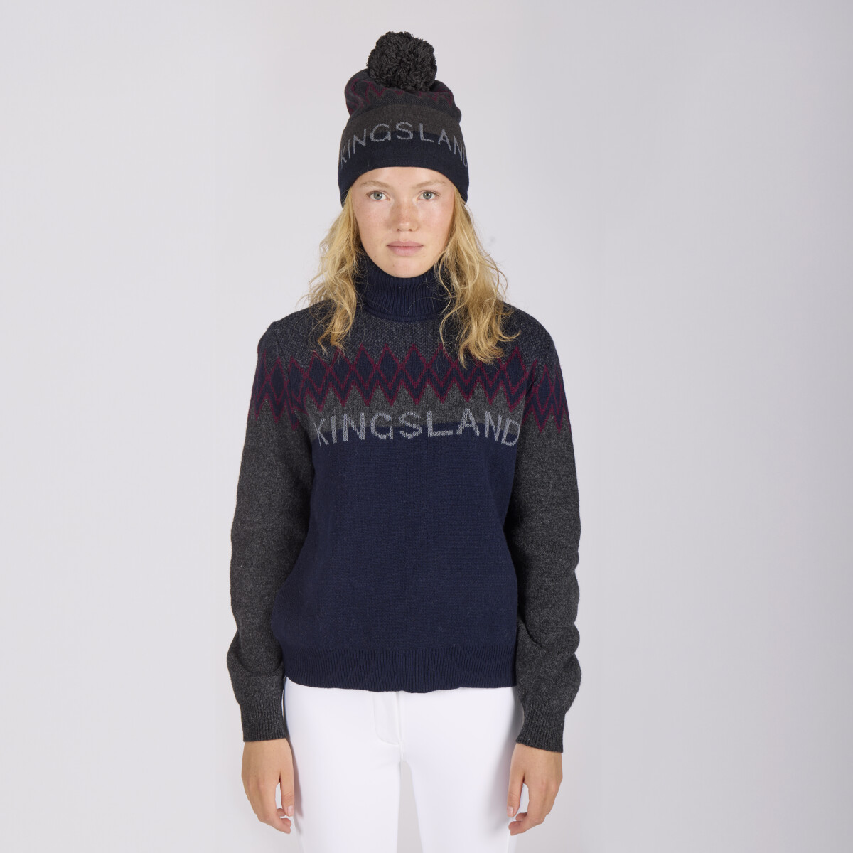 Kingsland Montez Strick-Rollkragenpullover für Damen...