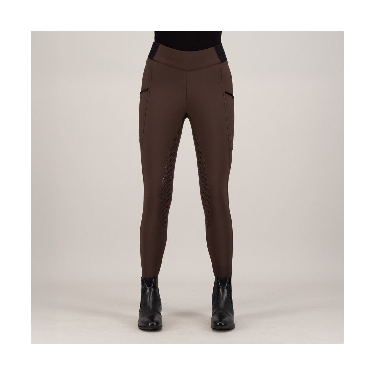 HV Polo Reitleggings Estrelle FullGrip Damen, Wood Winter...