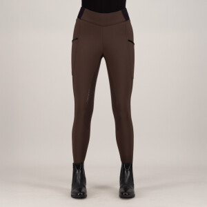 HV Polo Reitleggings Estrelle FullGrip Damen, Wood Winter 2025