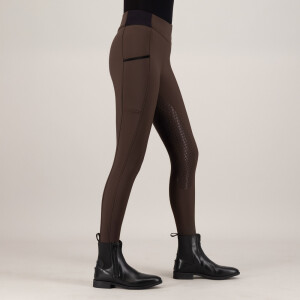 HV Polo Reitleggings Estrelle FullGrip Damen, Wood Winter 2025