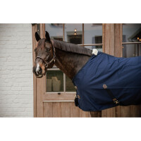 Kentucky Stalldecke Cotton sheet Navy