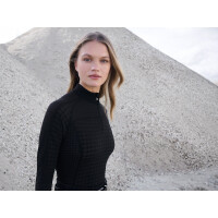 LeMieux Aspen Hahnentrittmuster Top mit Quarter Zip X-Small