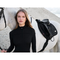 LeMieux Aspen Hahnentrittmuster Top mit Quarter Zip X-Small